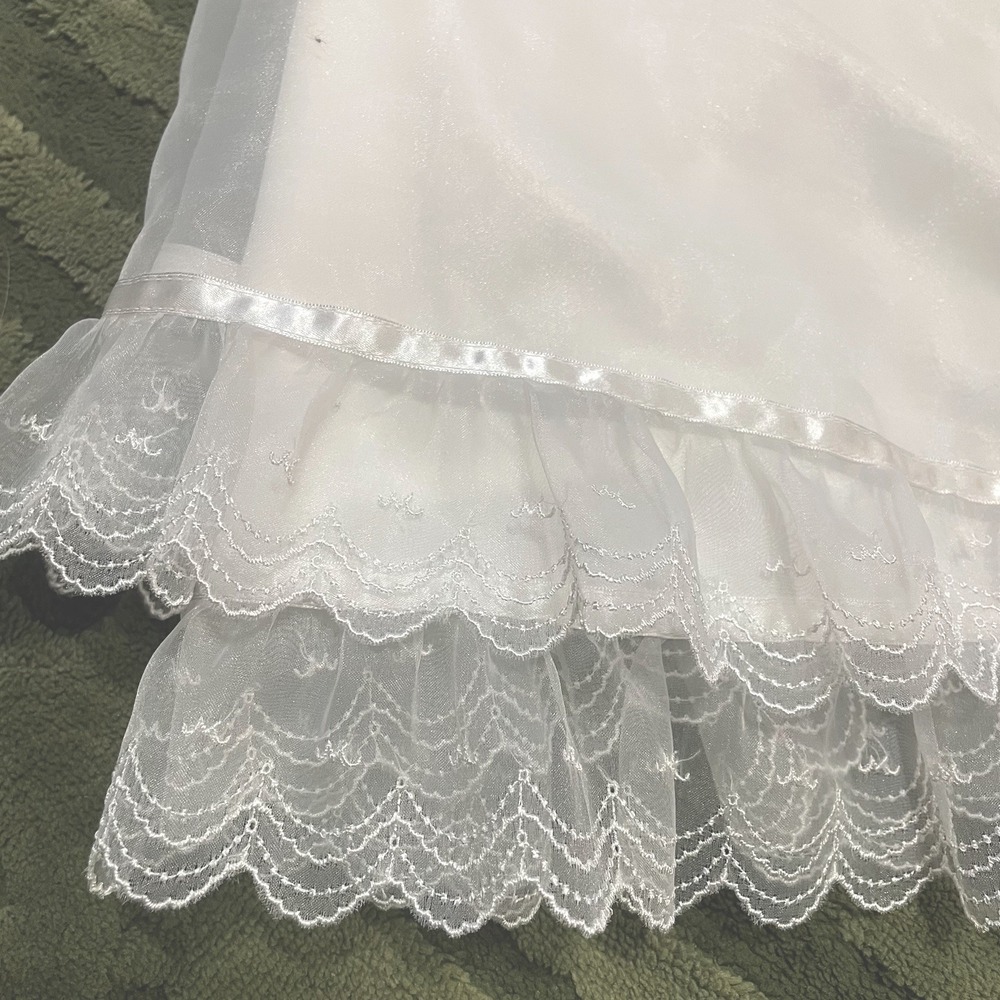 Miki House White Ceremony Dress Boys Girls 50-60 Cm Baptism - Picture 4 of 11